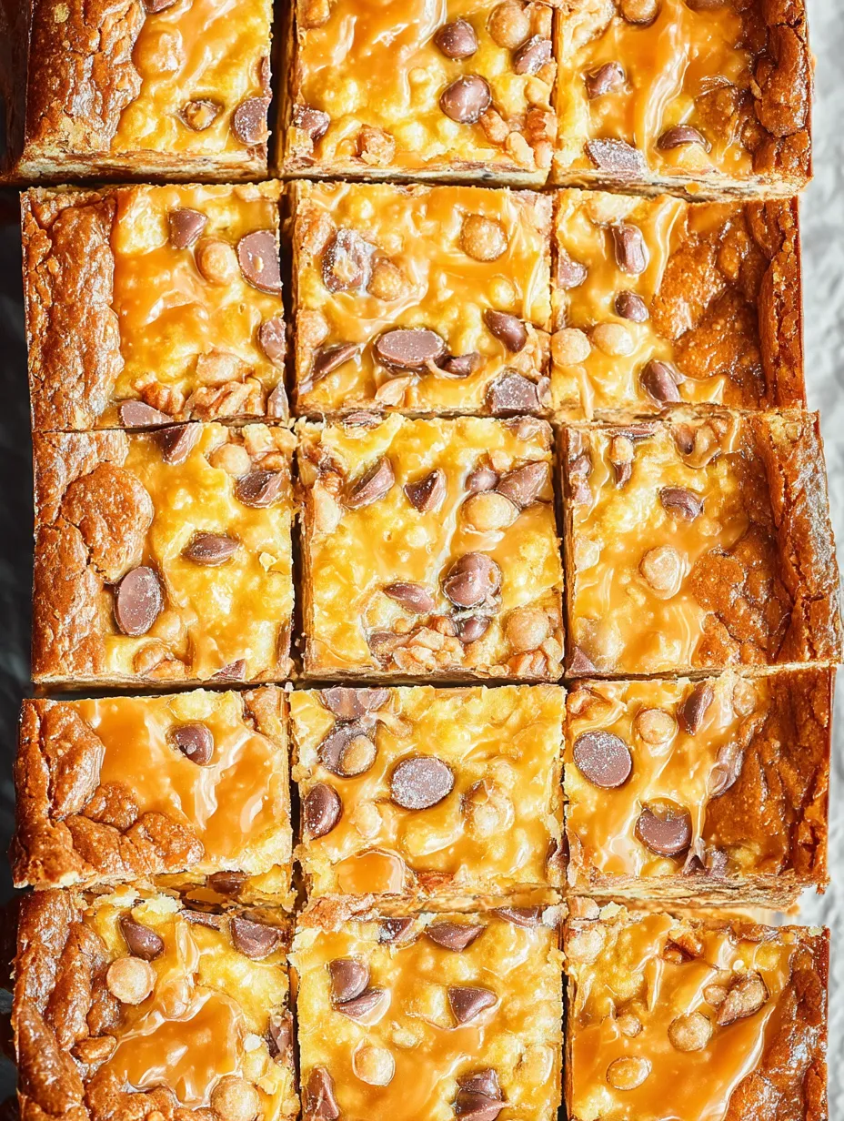 Scrumptious Turtle Bars