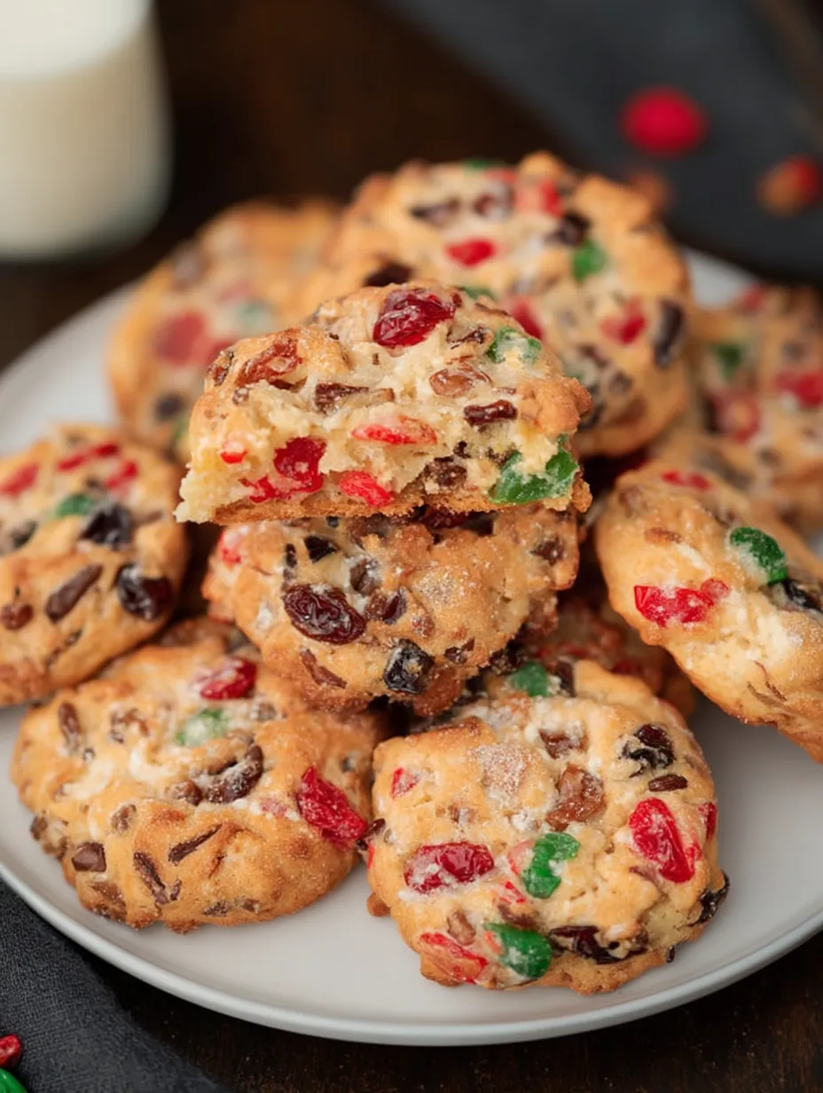 Best Ever Fruitcake Cookies