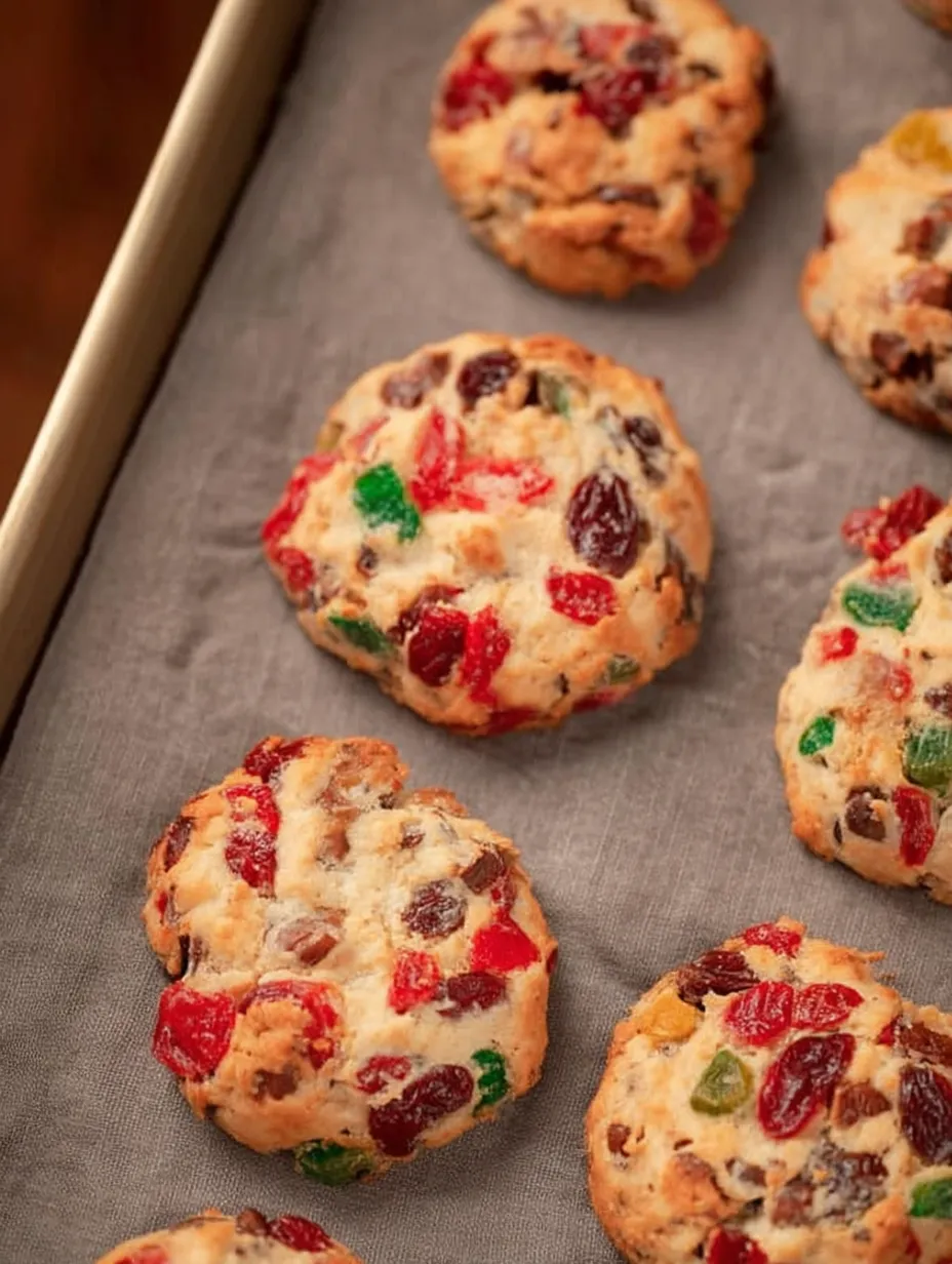 Best Ever Fruitcake Cookies