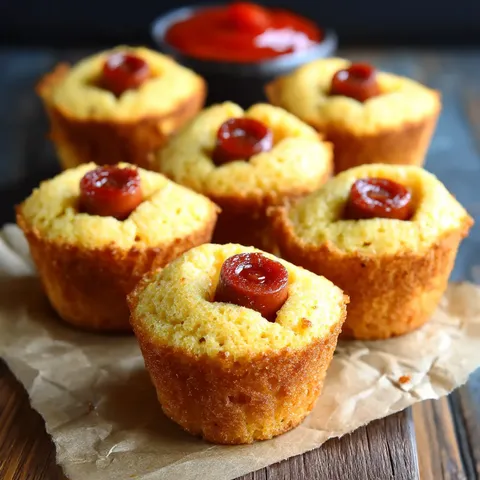 Corn Dog Muffins