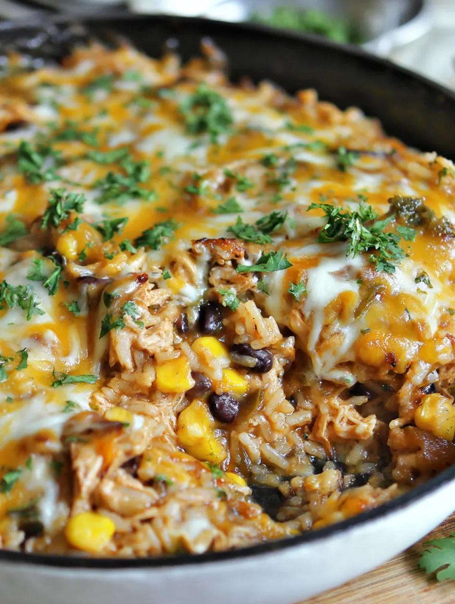Cheesy Enchilada Rice