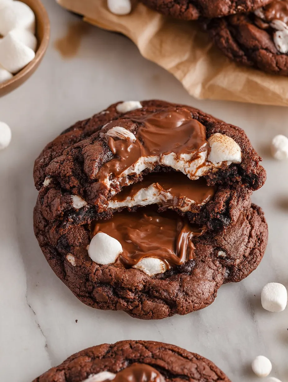 Hot Chocolate Cookies