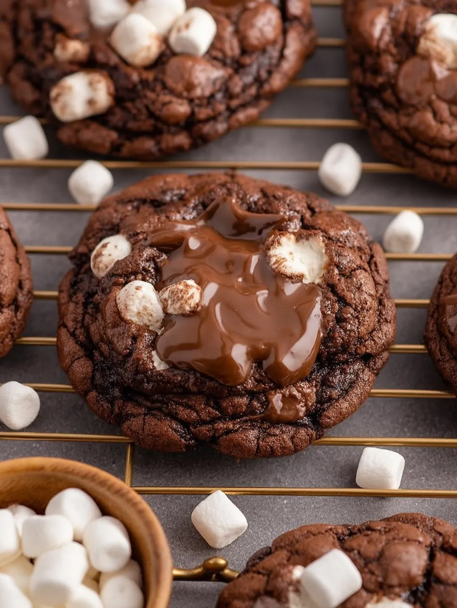 Hot Chocolate Cookies