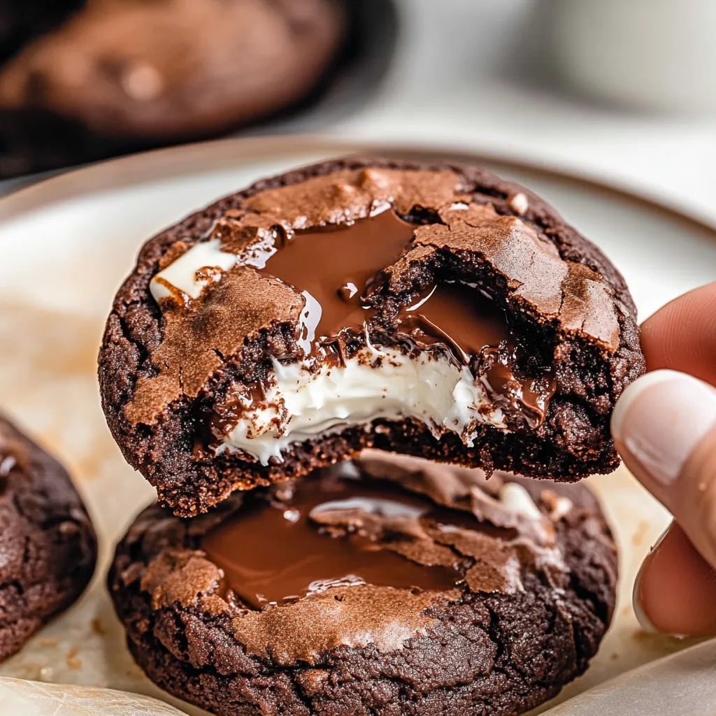 Hot Chocolate Cookies