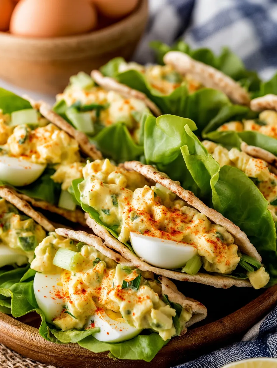 Egg Salad Sandwich – Mini Pitas