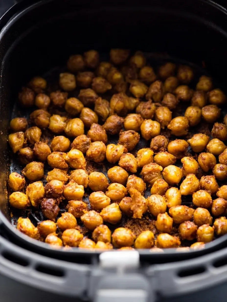 Crispy Air Fryer Chickpeas