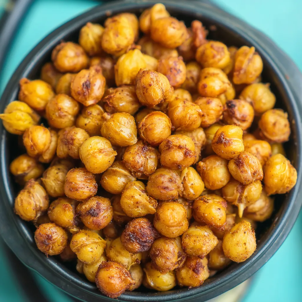 Crispy Air Fryer Chickpeas