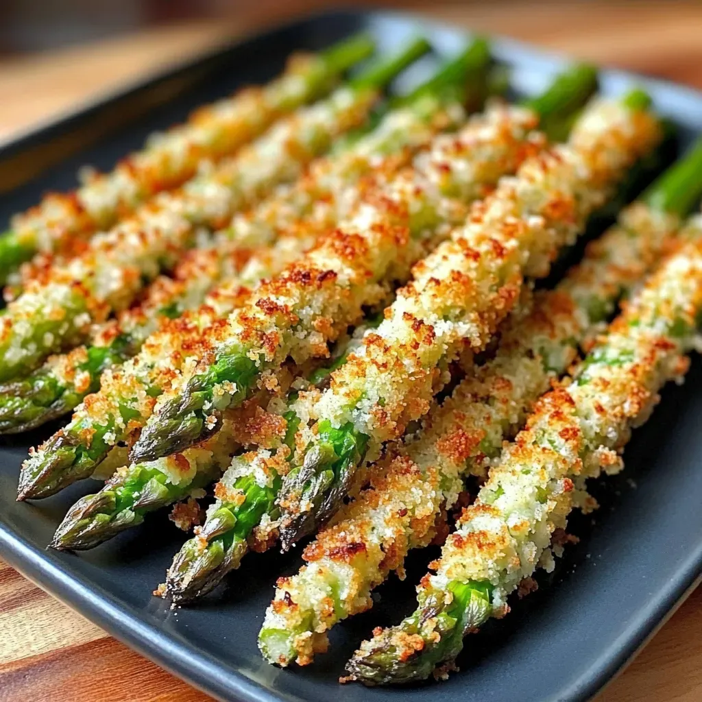 Crispy Parmesan Asparagus Sticks