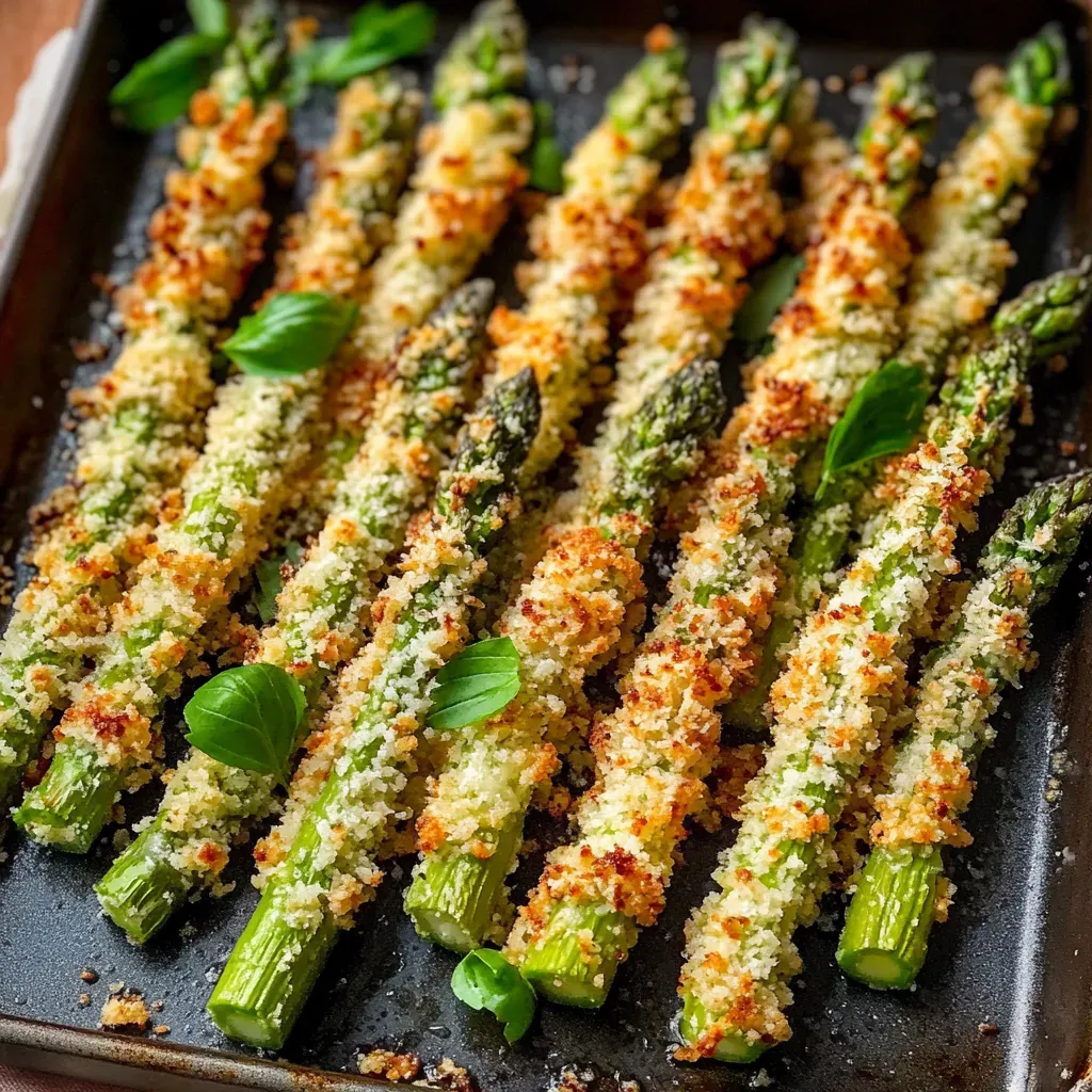 Crispy Parmesan Asparagus Sticks