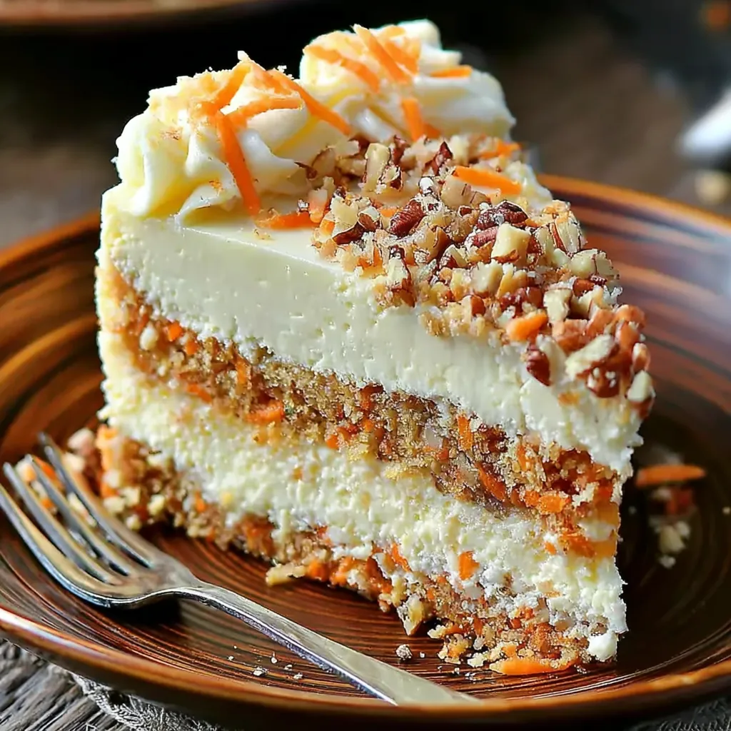 CARROT CAKE CHEESECAKE