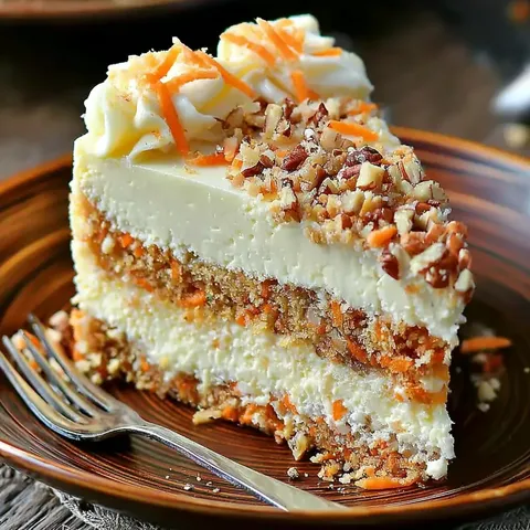 CARROT CAKE CHEESECAKE