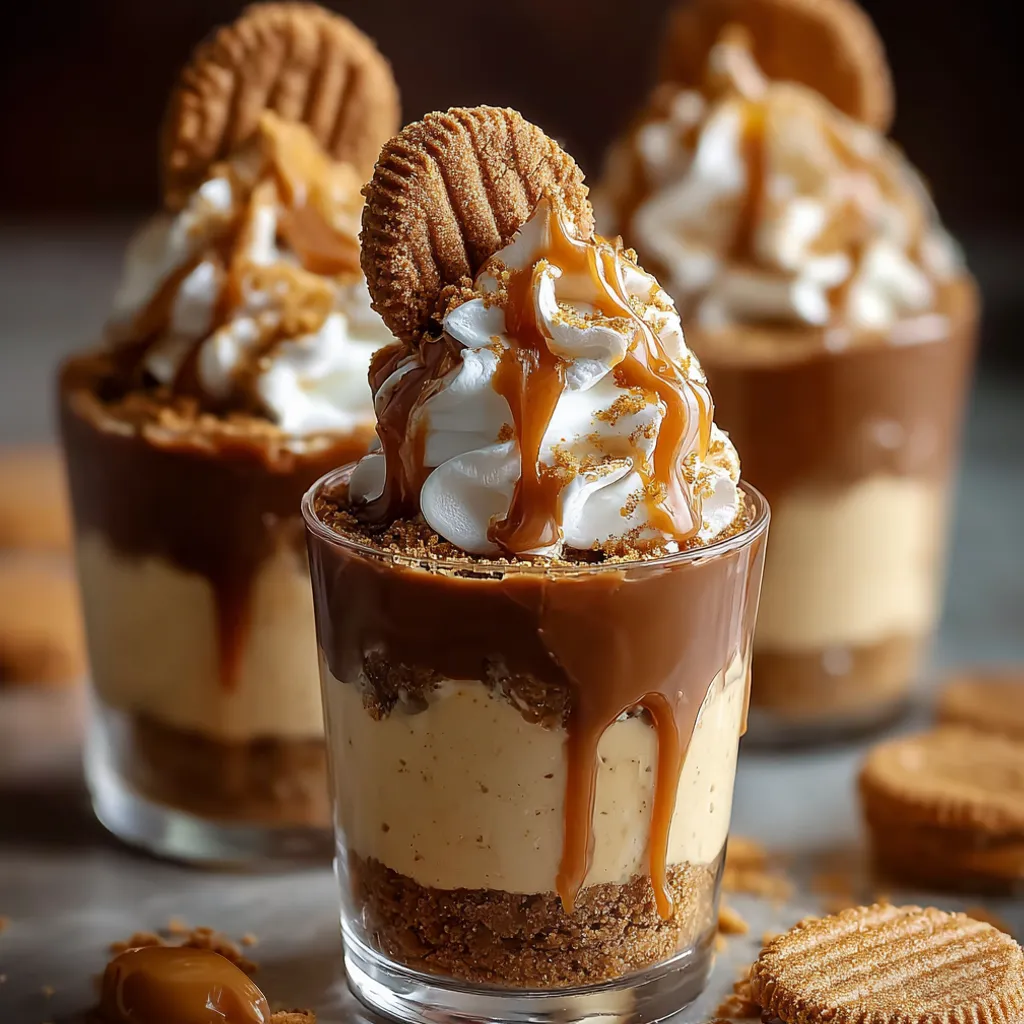 Mini Cookie Butter Shooter Cups
