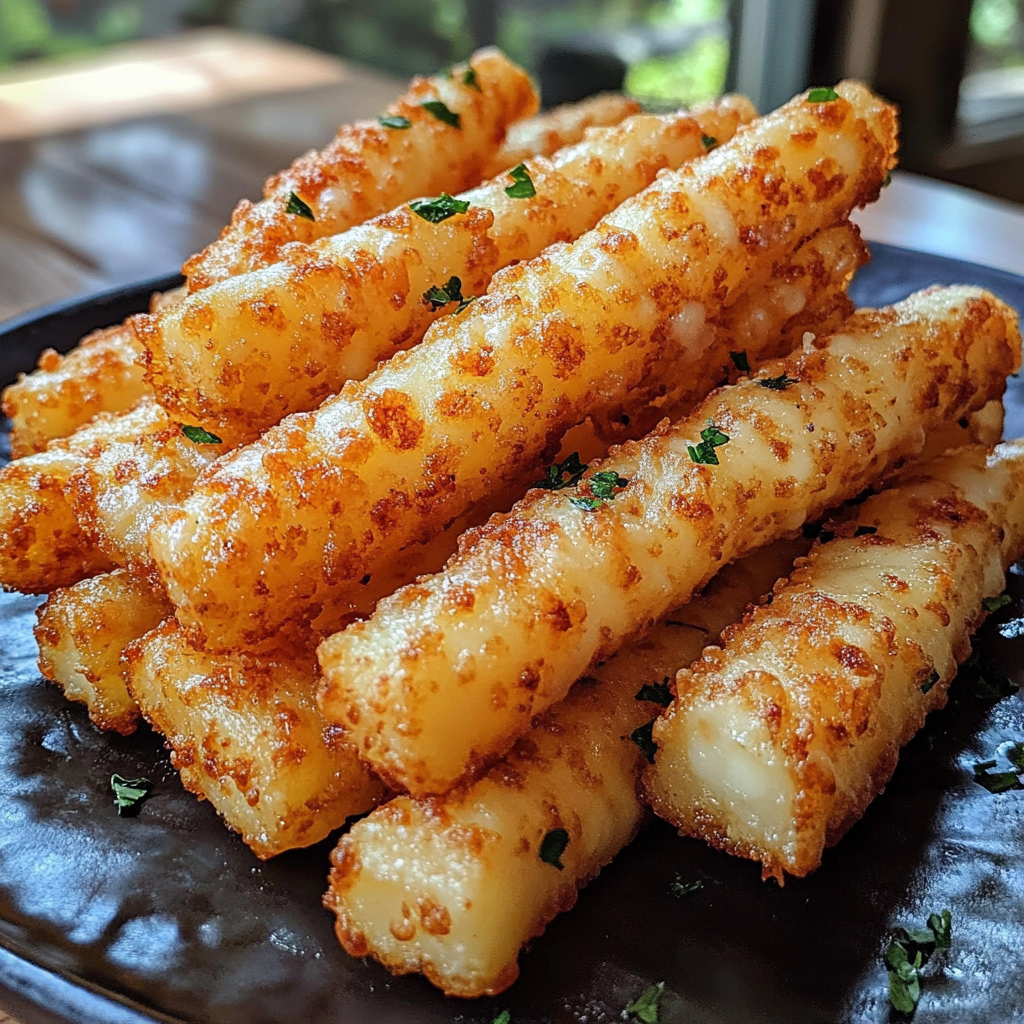 Crispy Hungarian Cheese and Potato Sticks