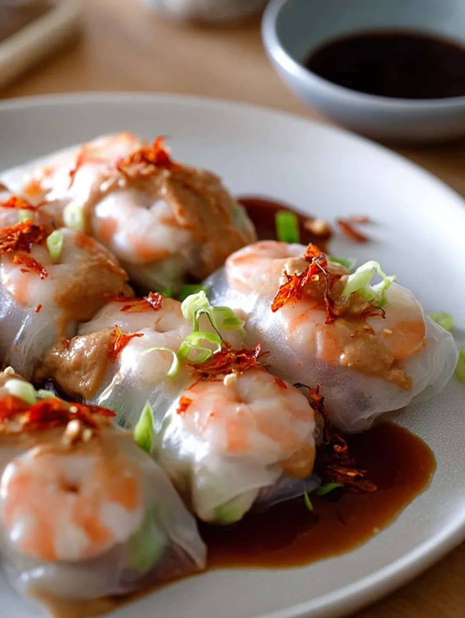 Rice Paper Shrimp Rolls