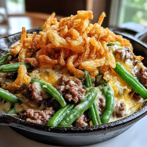 Hamburger Green Bean Casserole