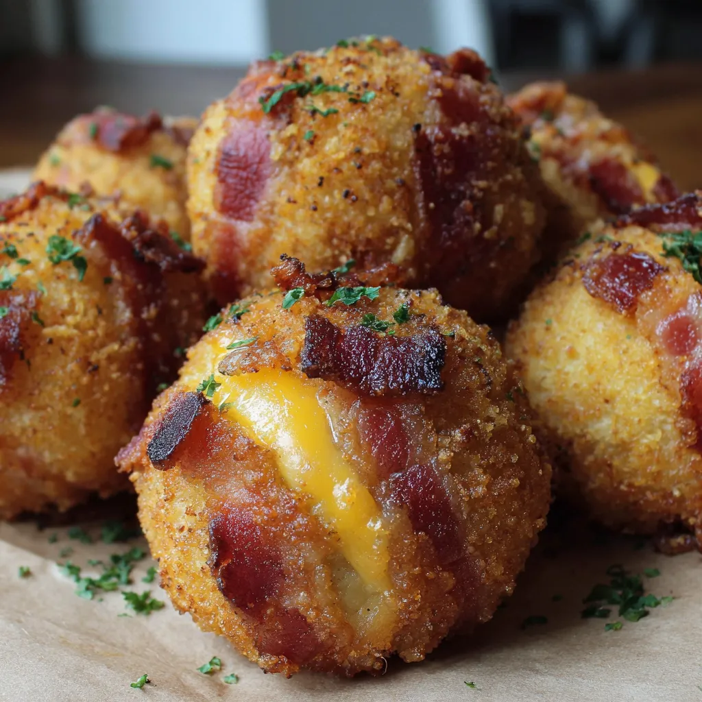 Mashed Potato Bacon Bombs