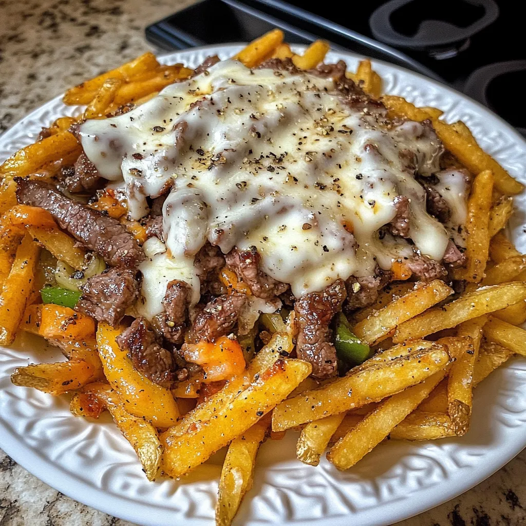Philly Steak Cheese Fries