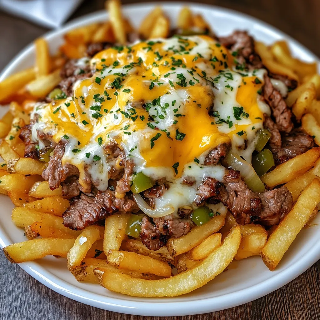 Philly Steak Cheese Fries