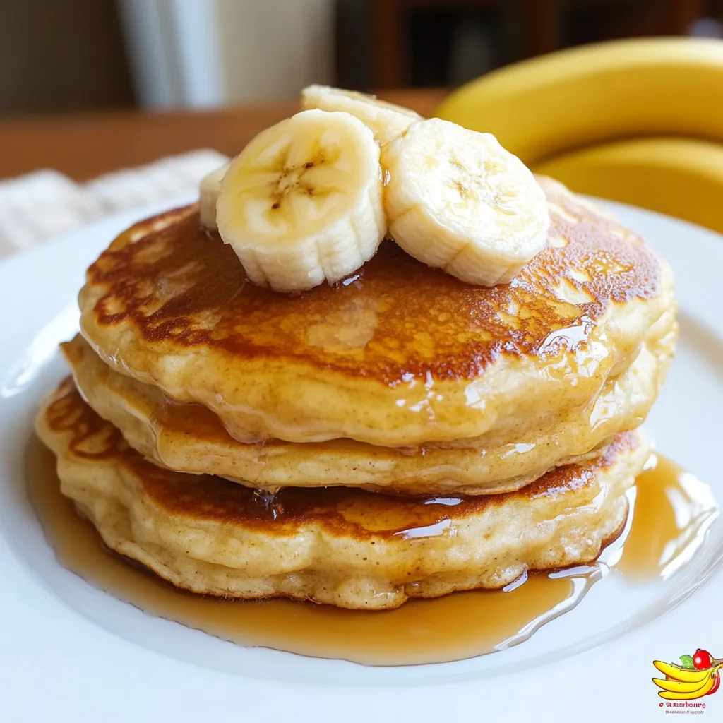 Brown Sugar Banana Pancakes