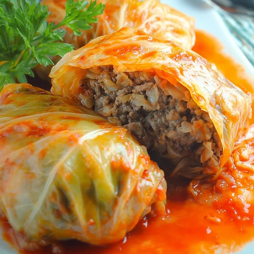 Homemade Cabbage Rolls