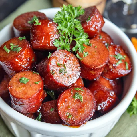 Slow Cooker Kielbasa Bites
