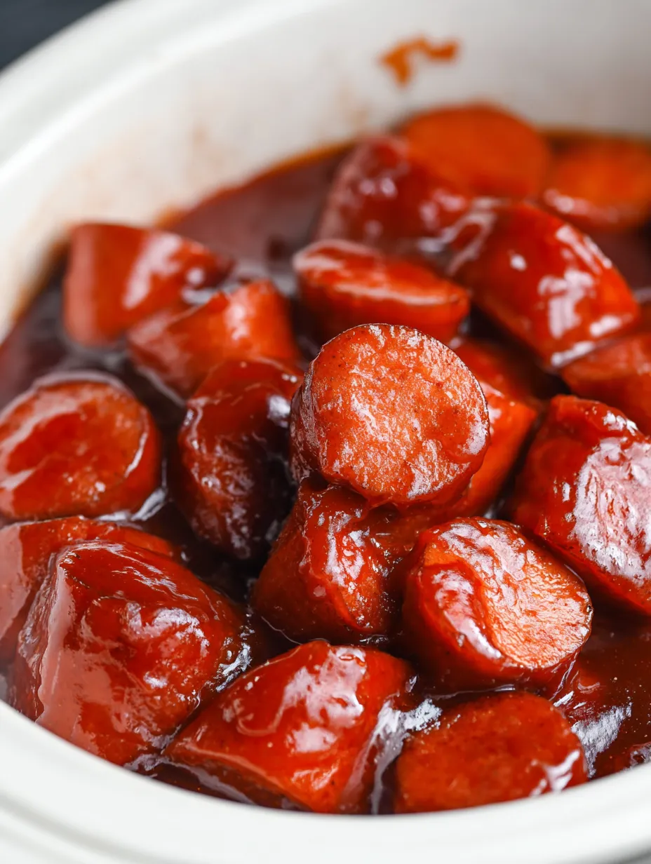 Slow Cooker Kielbasa Bites