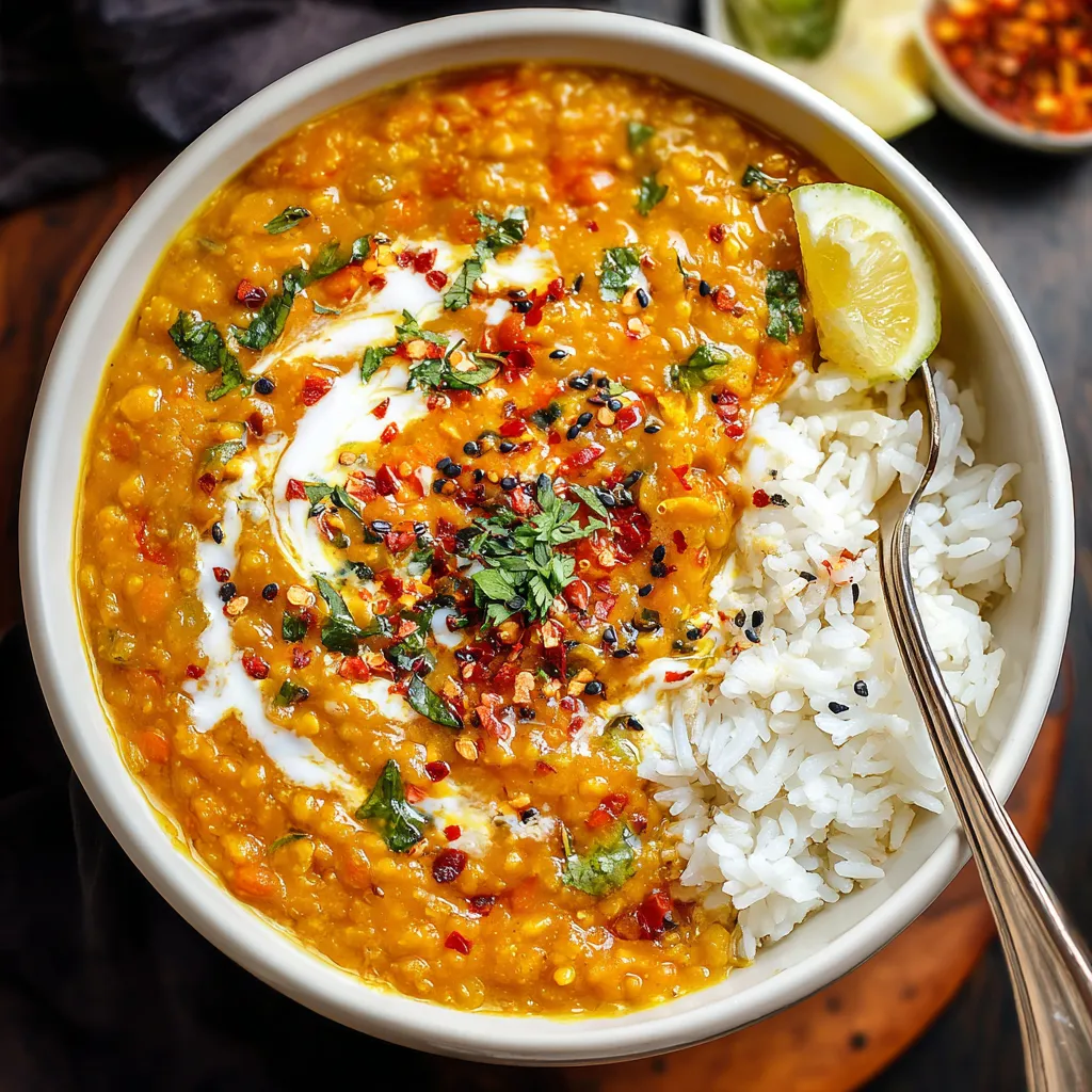 Red Lentil Dahl