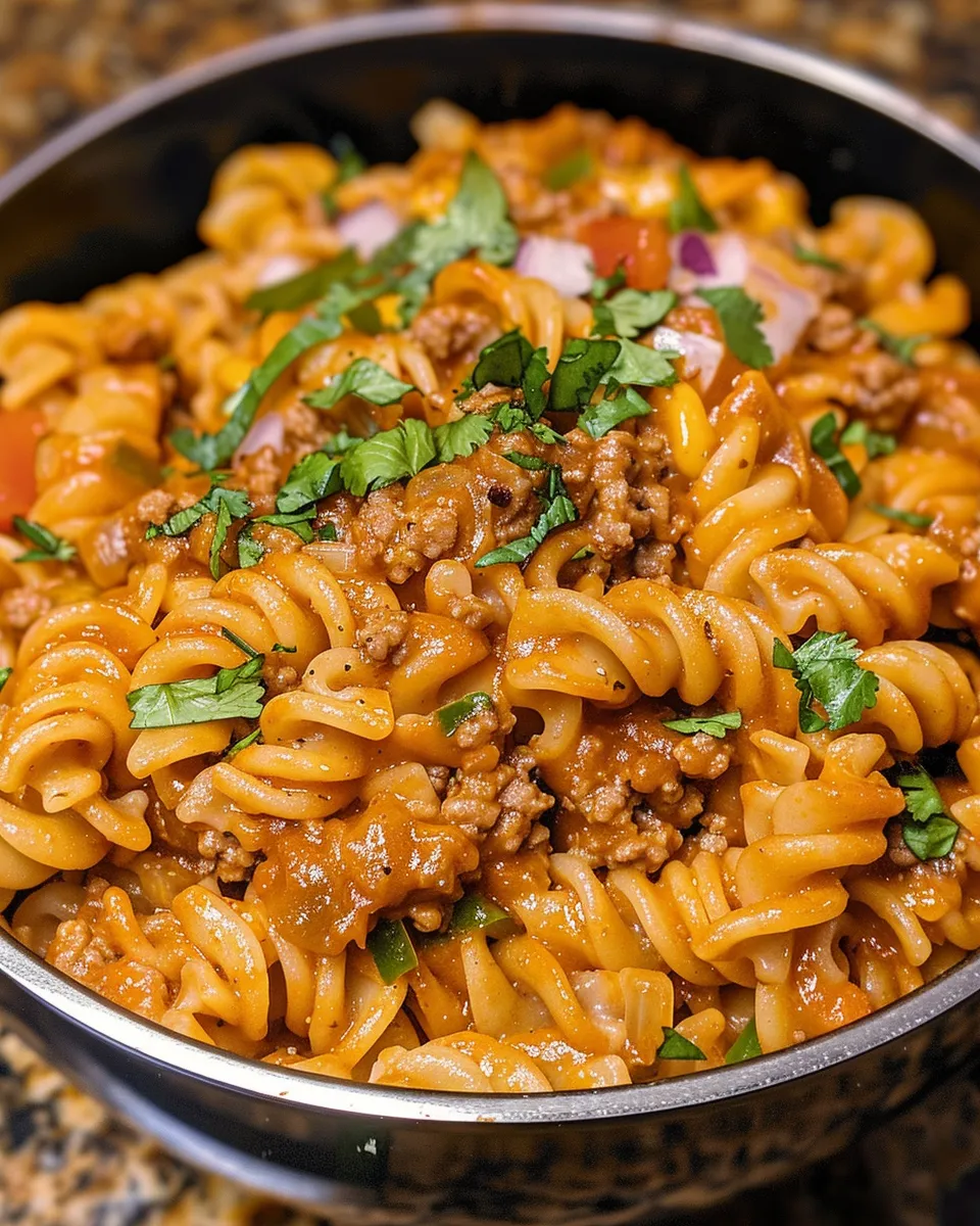 Instant Pot Taco Pasta