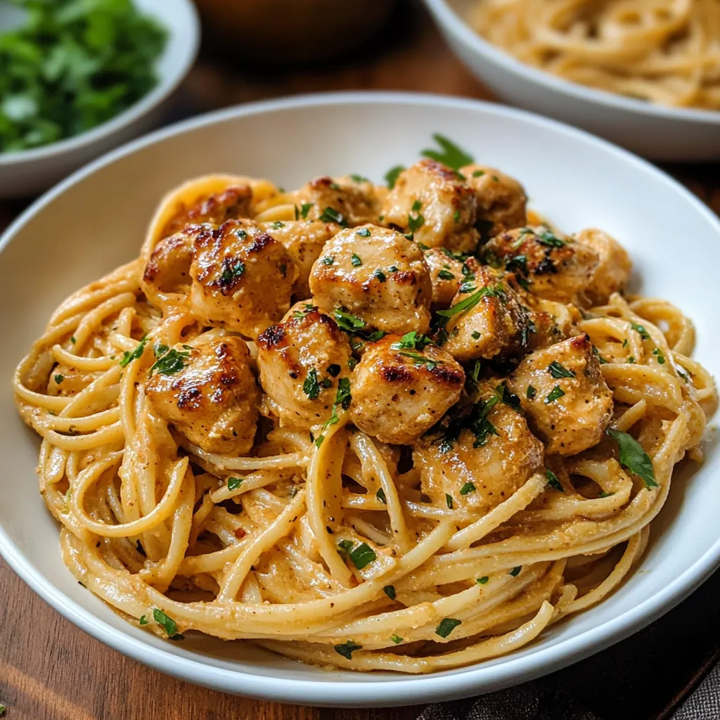 Cowboy Butter Chicken Linguine