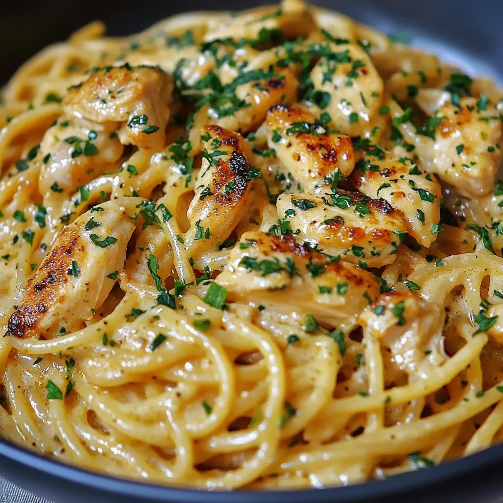 Monterey Chicken Spaghetti