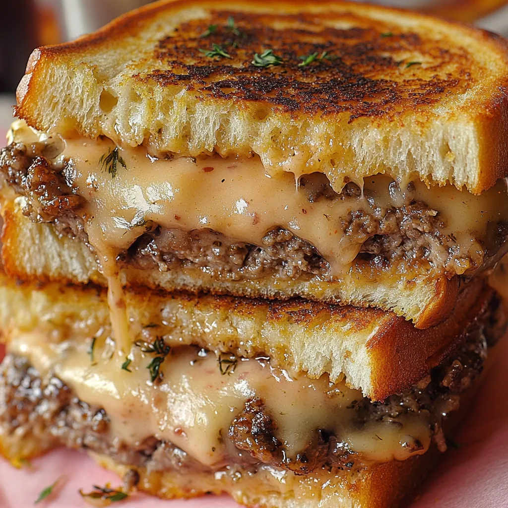 Secret Sauce Patty Melt Bliss