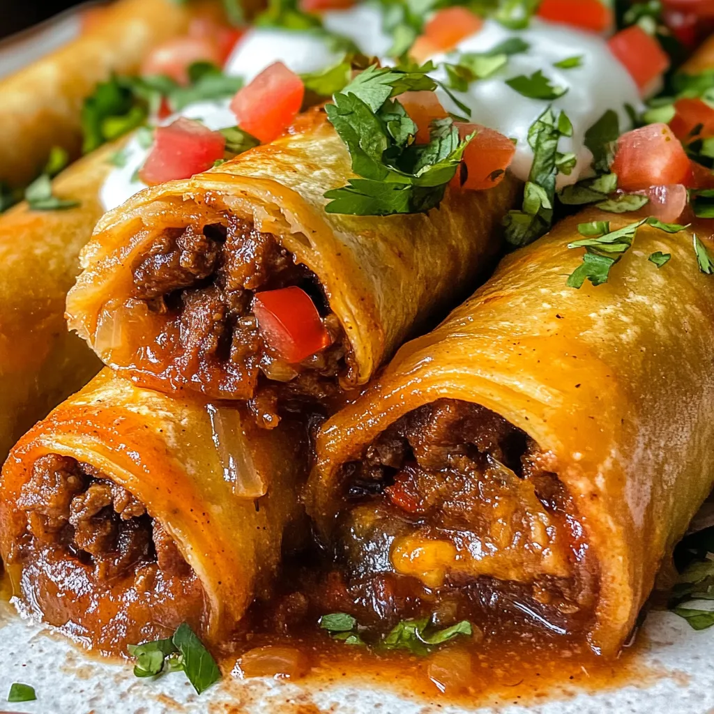 Beef Taquitos