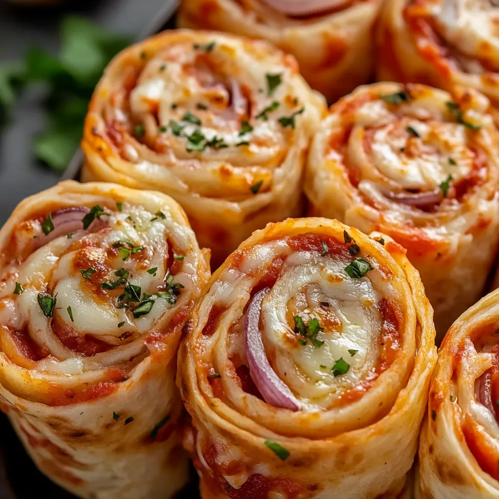 Tortilla Pizza Rolls