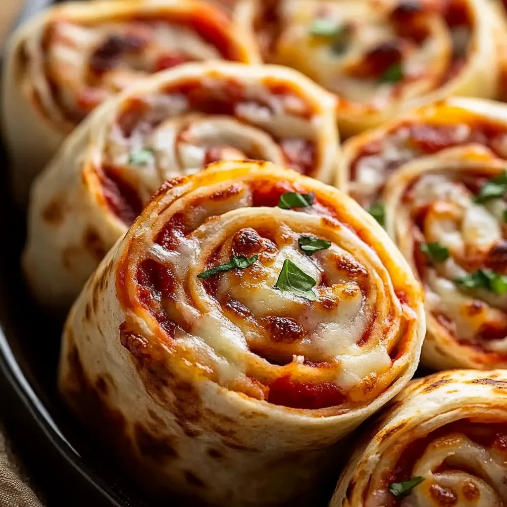Tortilla Pizza Rolls