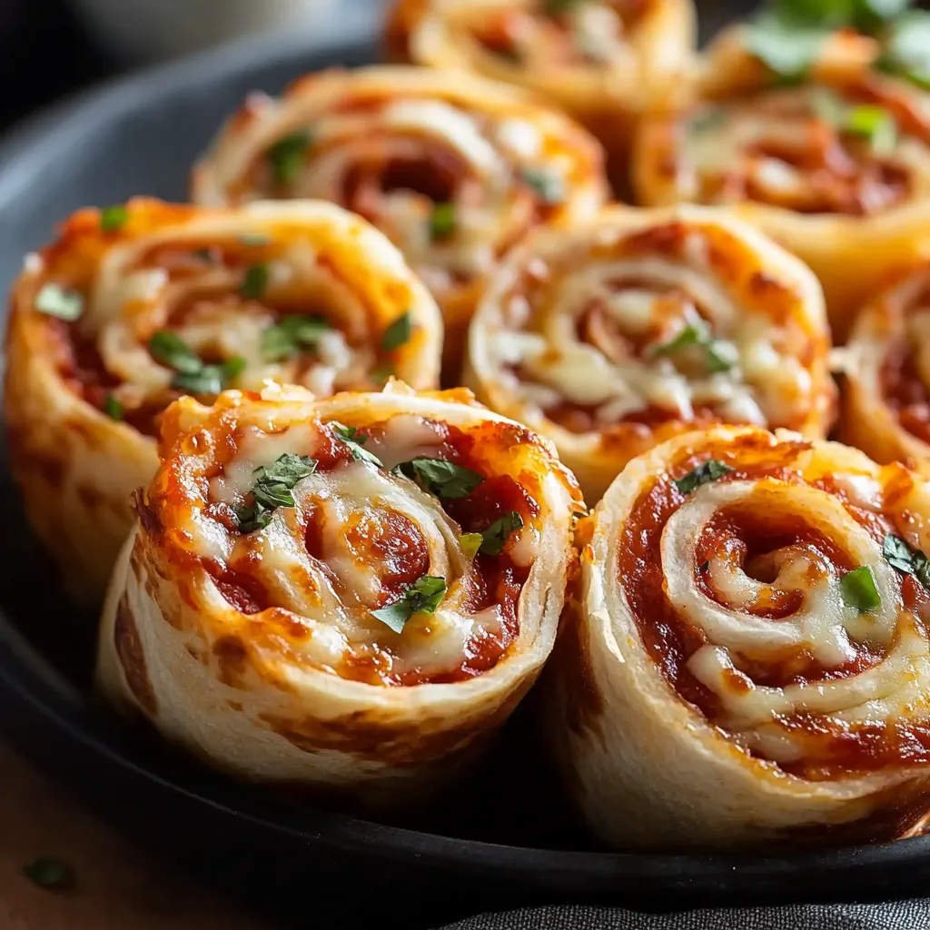 Tortilla Pizza Rolls