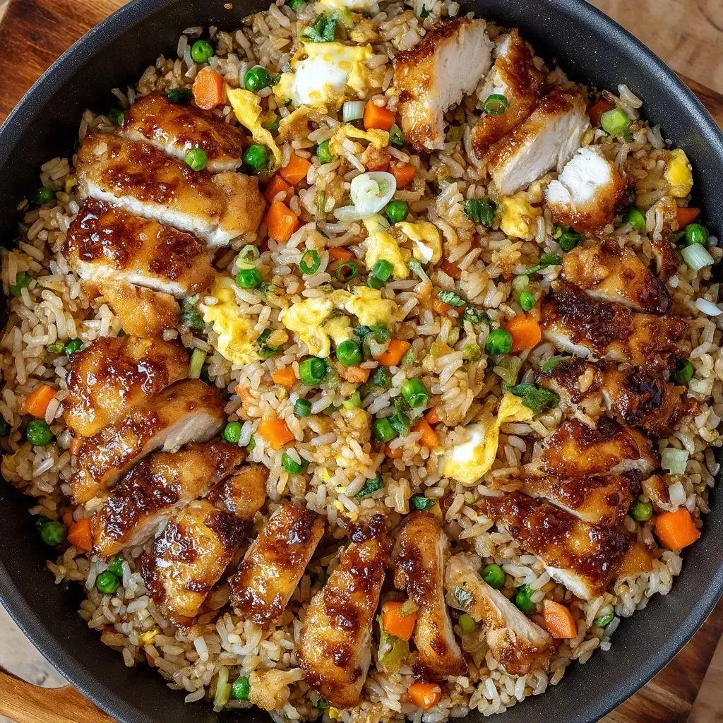 Bang Bang Chicken Fried Rice