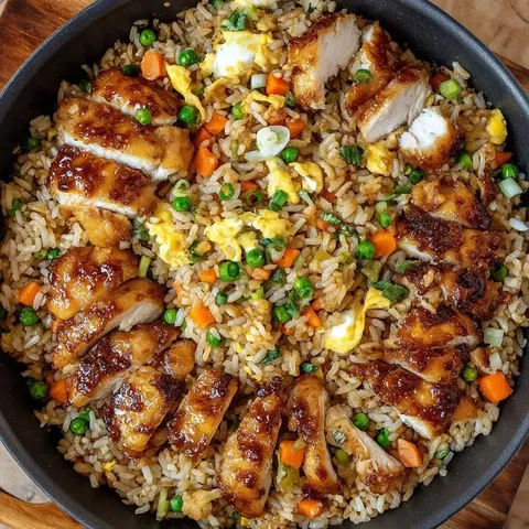 Bang Bang Chicken Fried Rice