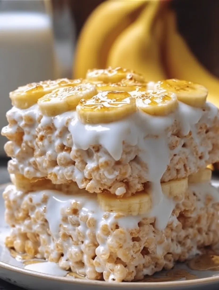 Banana Pudding Rice Krispies