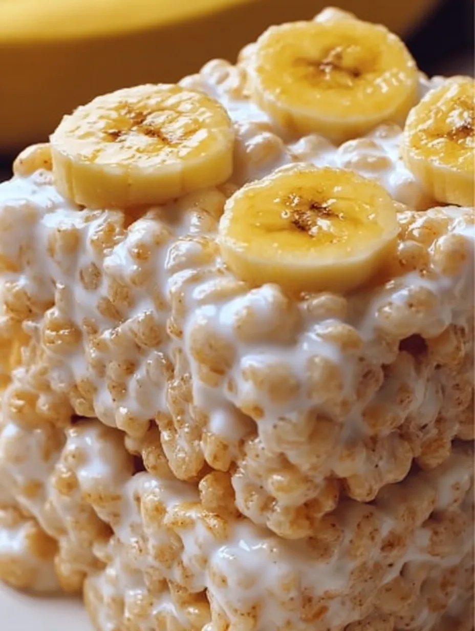 Banana Pudding Rice Krispies