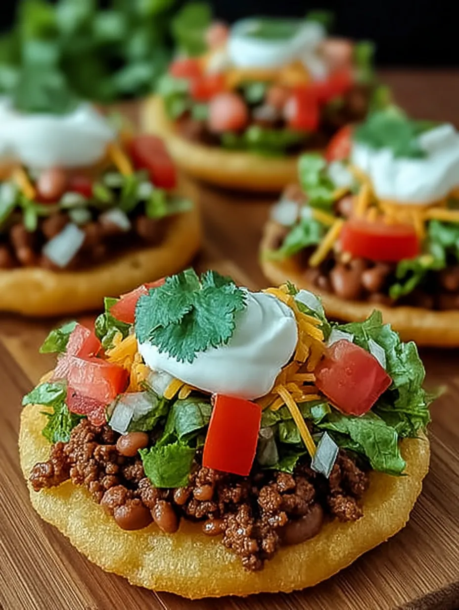 Indian Fry Bread Tacos