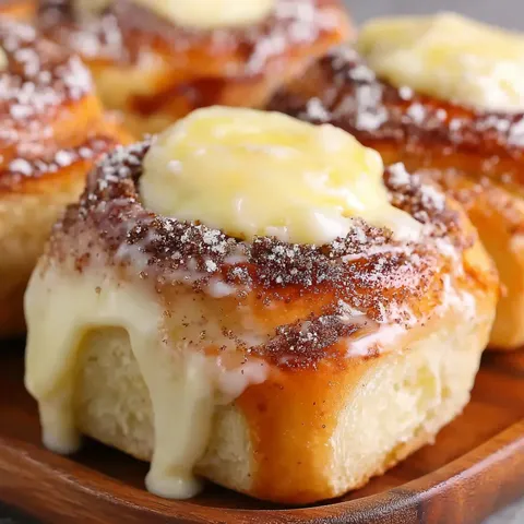 Easy Hawaiian Roll Cream Danishes