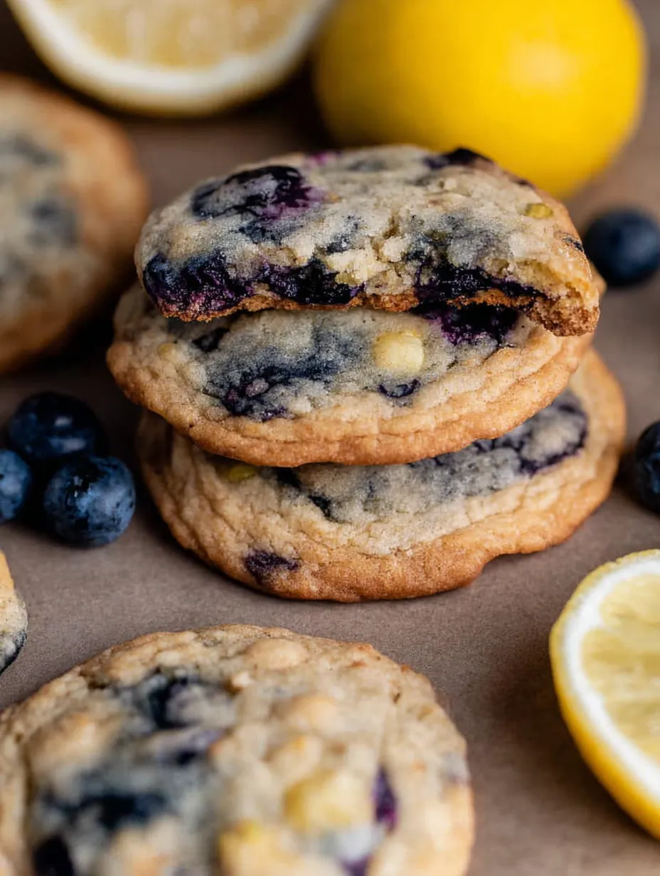 Lemon Blueberry Cookies