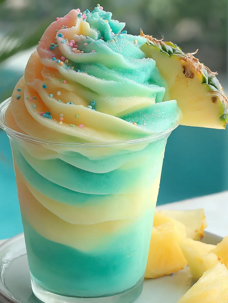 Tropical Sherbet Swirl