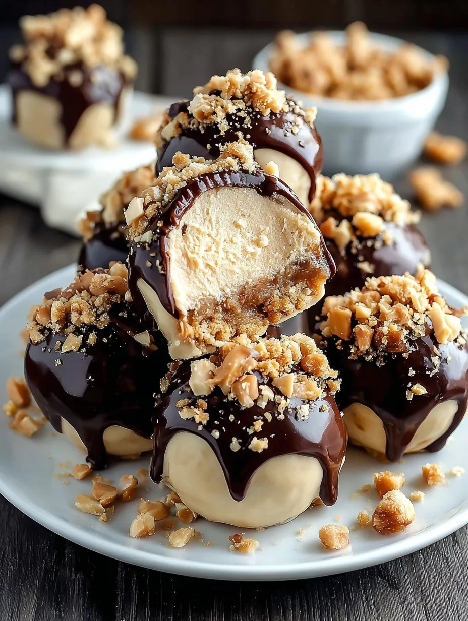 No-Bake Peanut Butter Cheesecake Balls