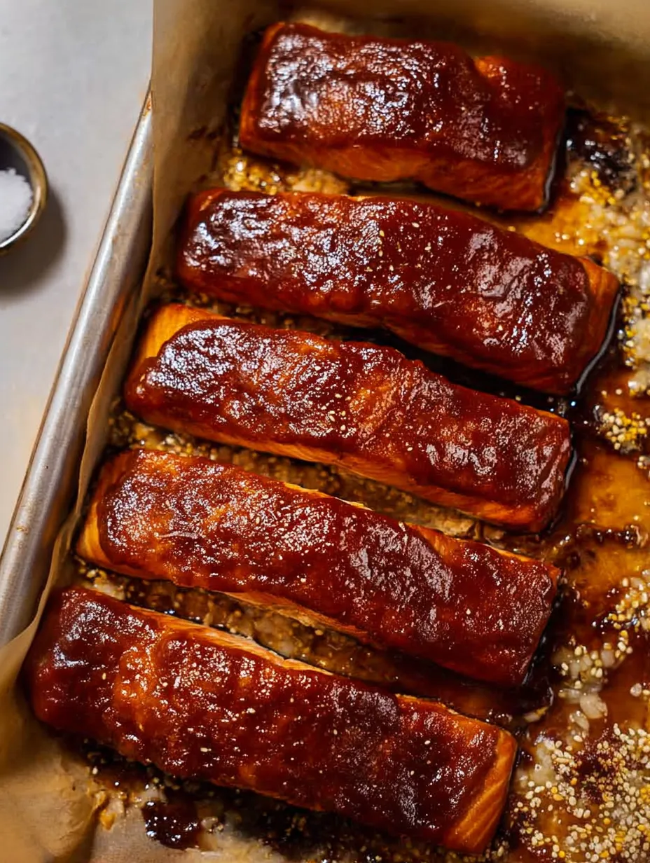 Baked BBQ Salmon Recipe