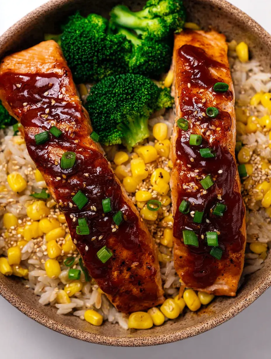 Baked BBQ Salmon Recipe