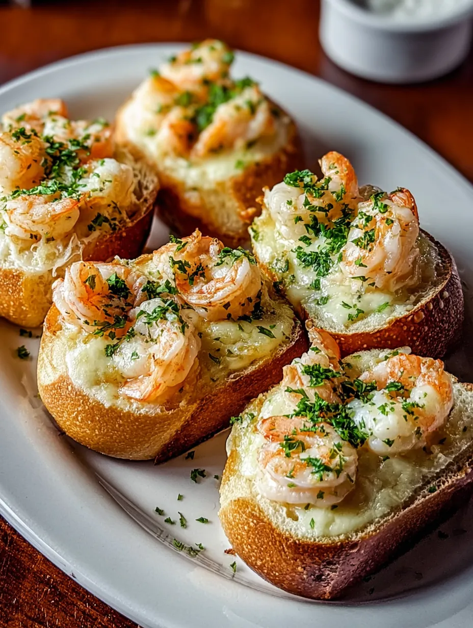 Crabby Shrimp-Stuffed Garlic Bread Bombs