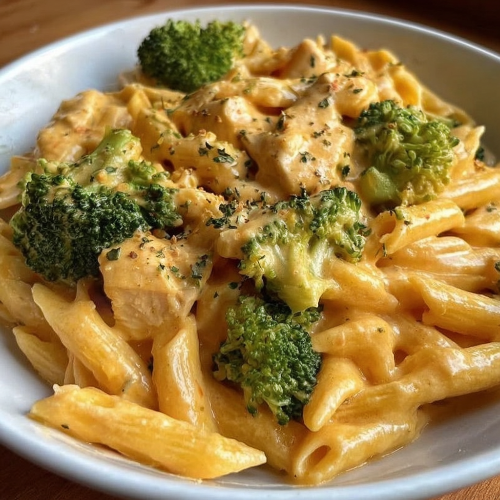 BBQ Ranch Chicken & Broccoli Pasta