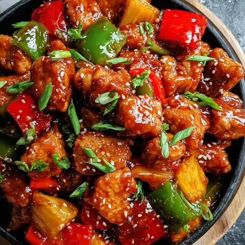 Sheet Pan Sticky Sweet and Sour Chicken Recipe