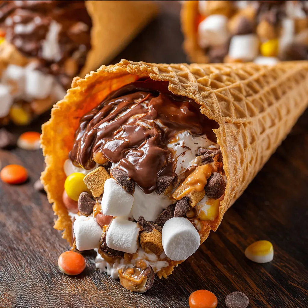 Reese's Campfire Marshmallow Cones